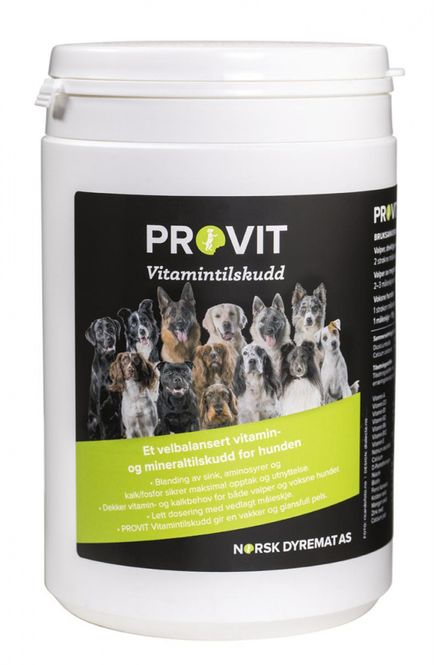 Hovedbilde PROVIT VITAMINTILSKUDD HUND 850G