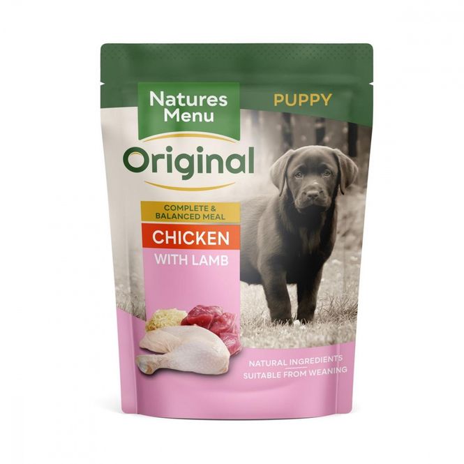 Hovedbilde NM POUCHES PUPPY - KYLLING&LAM 300g