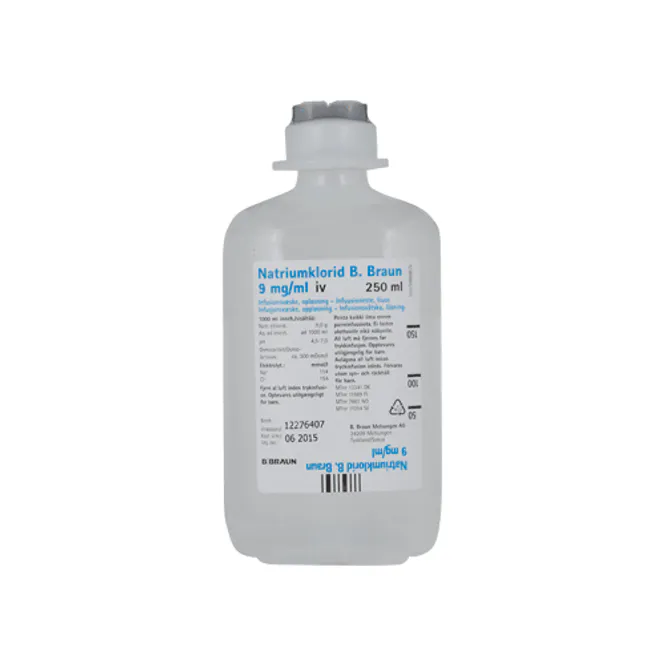 Hovedbilde Natriumklorid Braun Inf 9 mg/ml