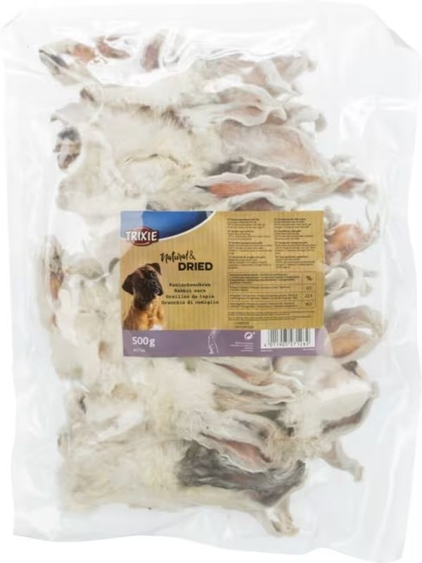 KANINØRER M/ PELS - 500g