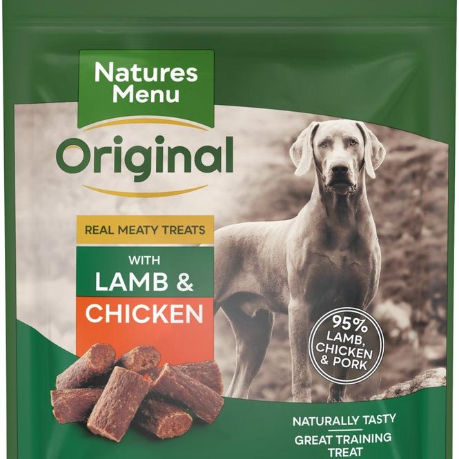 Hovedbilde NATURES MENU SNACKS - lam og kylling 120g 2.26